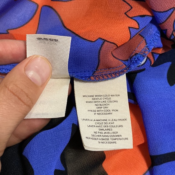 Vibrant Sheer Blouse - Picture 8 of 8